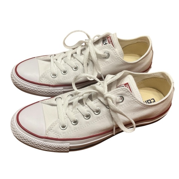 Converse Chuck Taylor All Star White Sneakers Women’s 8 / Men’s 6 - Picture 4 of 12